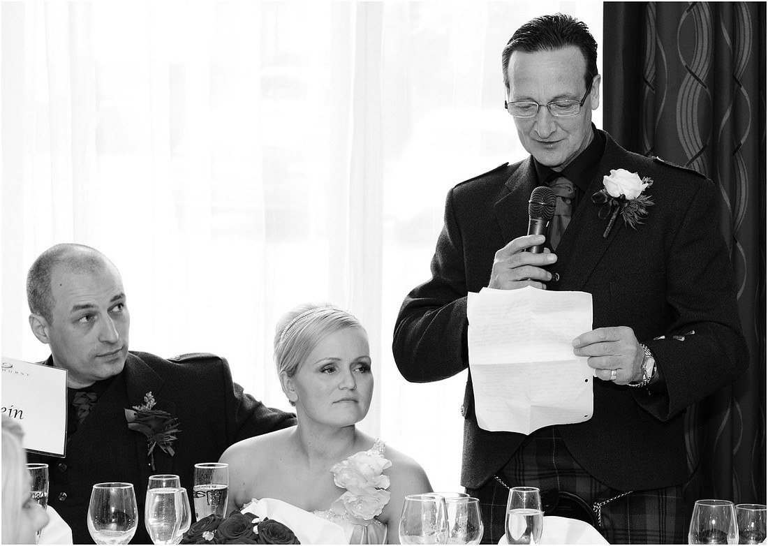 "Lynnhurst Hotel" "wedding speeches" dinner "father of the bride" Professional photography photographer Glasgow